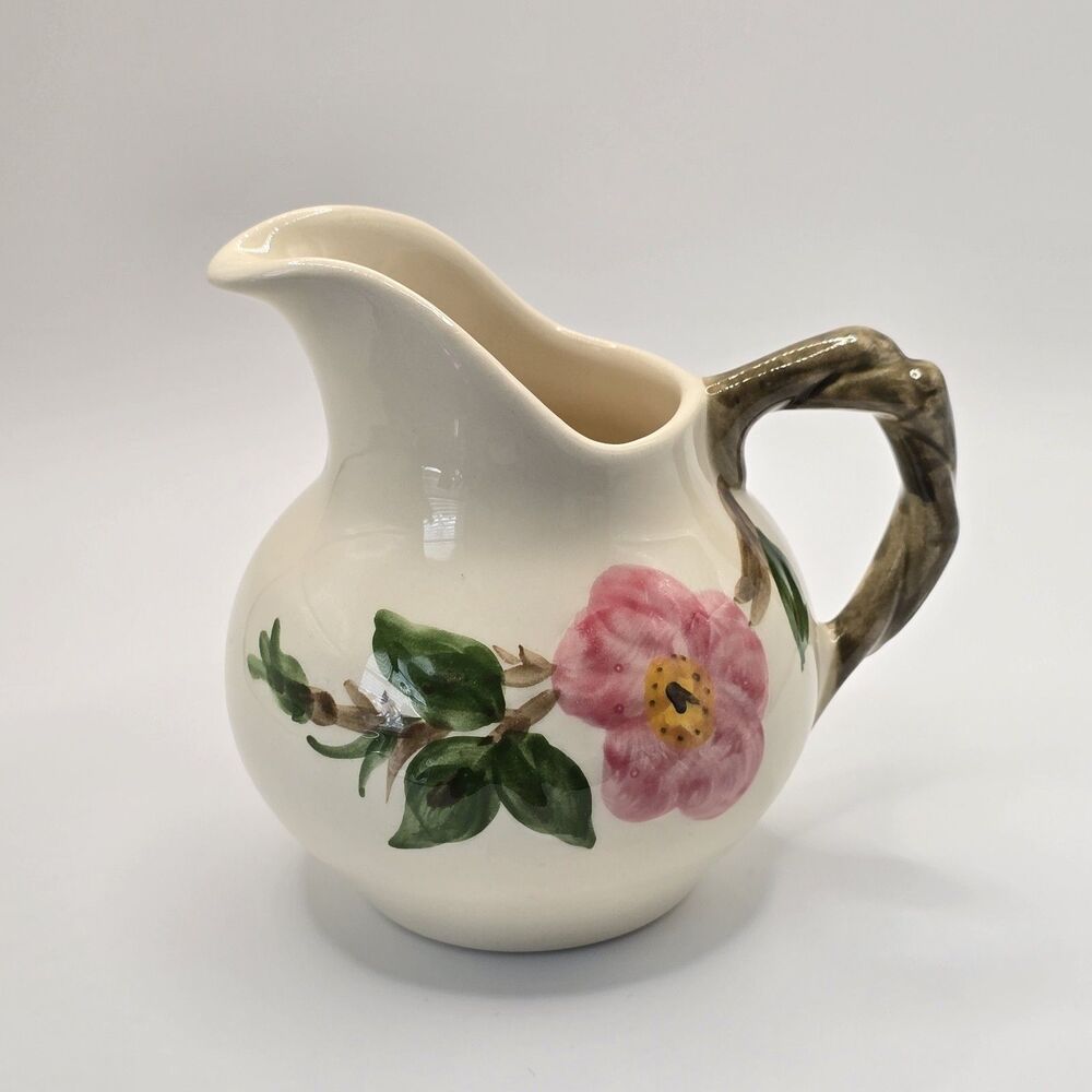 Vintage Desert Rose Franciscan Creamer Dish Collectible 4"